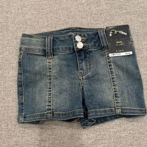 Art Class Dark Blue Jean Shorts